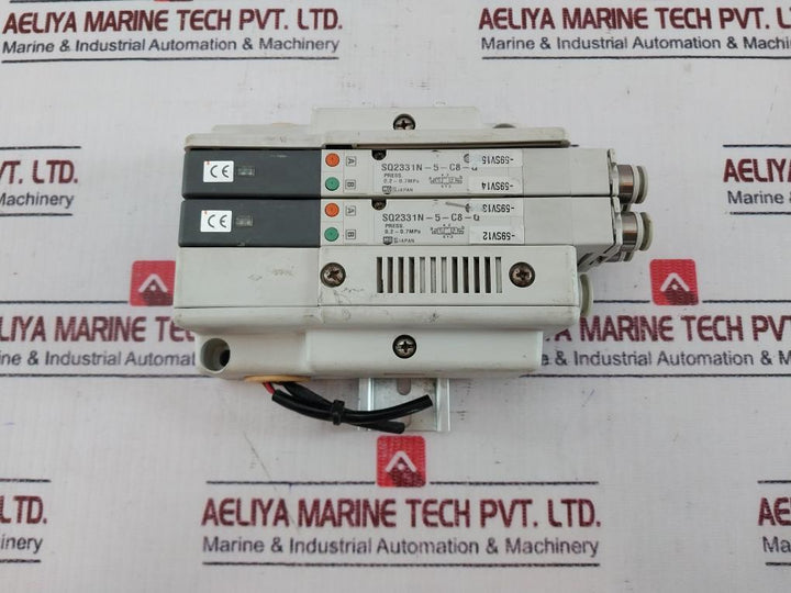 Smc Sq2331N-5-c8-q Pneumatic Solenoid Valve 0.2~0.7 Mpa