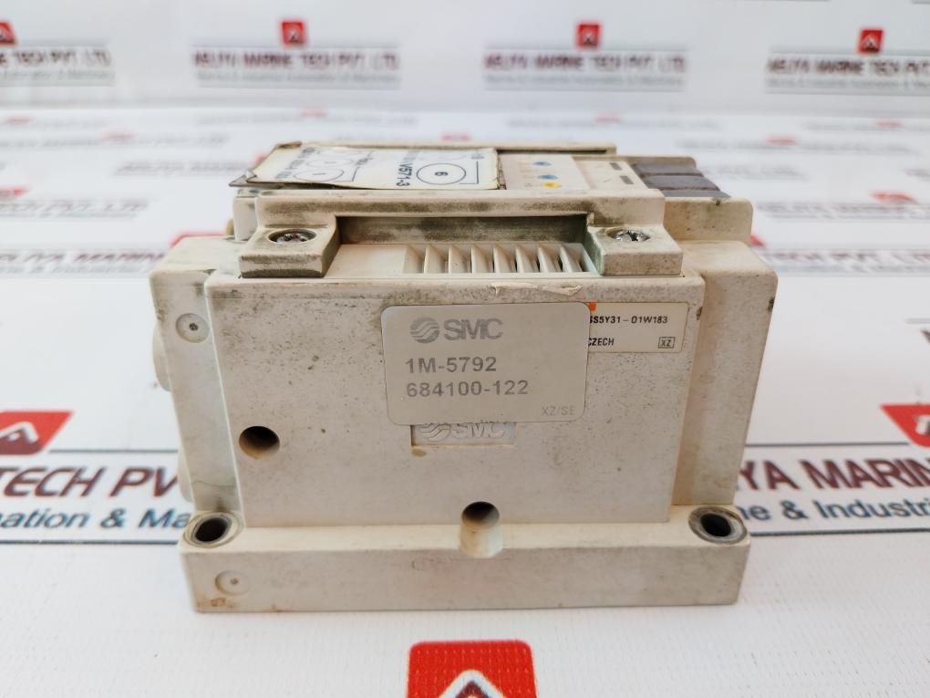 SMC SS5Y31-01W183/ SY3A00-5U1 Pneumatic Solenoid Valve 1M-5792 684100-122