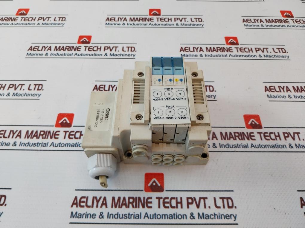 SMC SS5Y31-01W183/ SY3A00-5U1 Pneumatic Solenoid Valve 1M-5792 684100-122