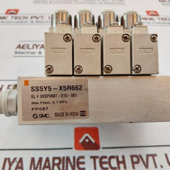 Smc Ss5Y5-x5R662 Terminal Block Box 0.7 Mpa