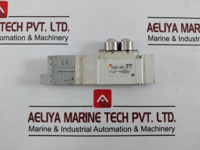 Smc Sx5220-5Moz-c6-q Solenoid Valve 0.1-0.7Mpa M/707 24Vdc