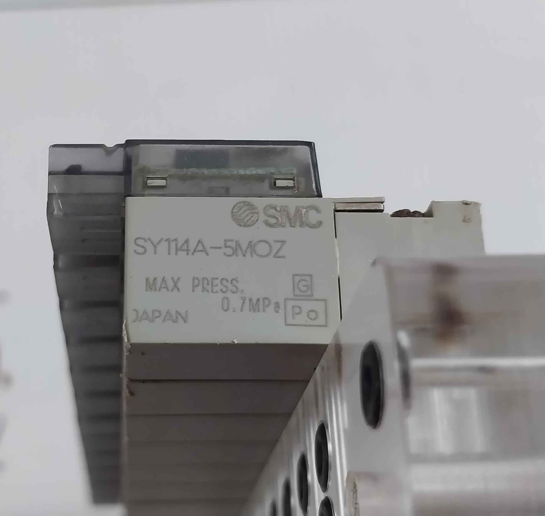 Smc Sy114a-5moz Solenoid Valve 24vdc Max 0.7mpa