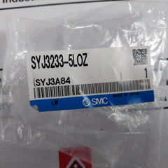 SMC SY3340-5LOZ Double Solenoid Valve 5-Port 3-Position, 24VDC Coil, 0.2-0.7MPa