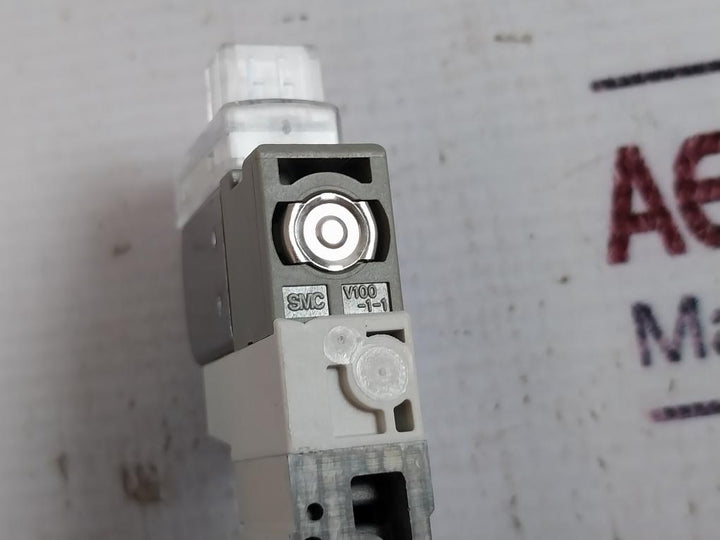 SMC SY3340-5LOZ Double Solenoid Valve 5-Port 3-Position, 24VDC Coil, 0.2-0.7MPa