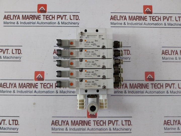 Smc Sy5000 Solenoid Valve 24Vdc Sy5140-5Mz Ss5Y5-bgg01 0.15~0.7Mpa