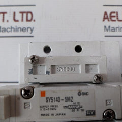 Smc Sy5000 Solenoid Valve 24Vdc Sy5140-5Mz Ss5Y5-bgg01 0.15~0.7Mpa