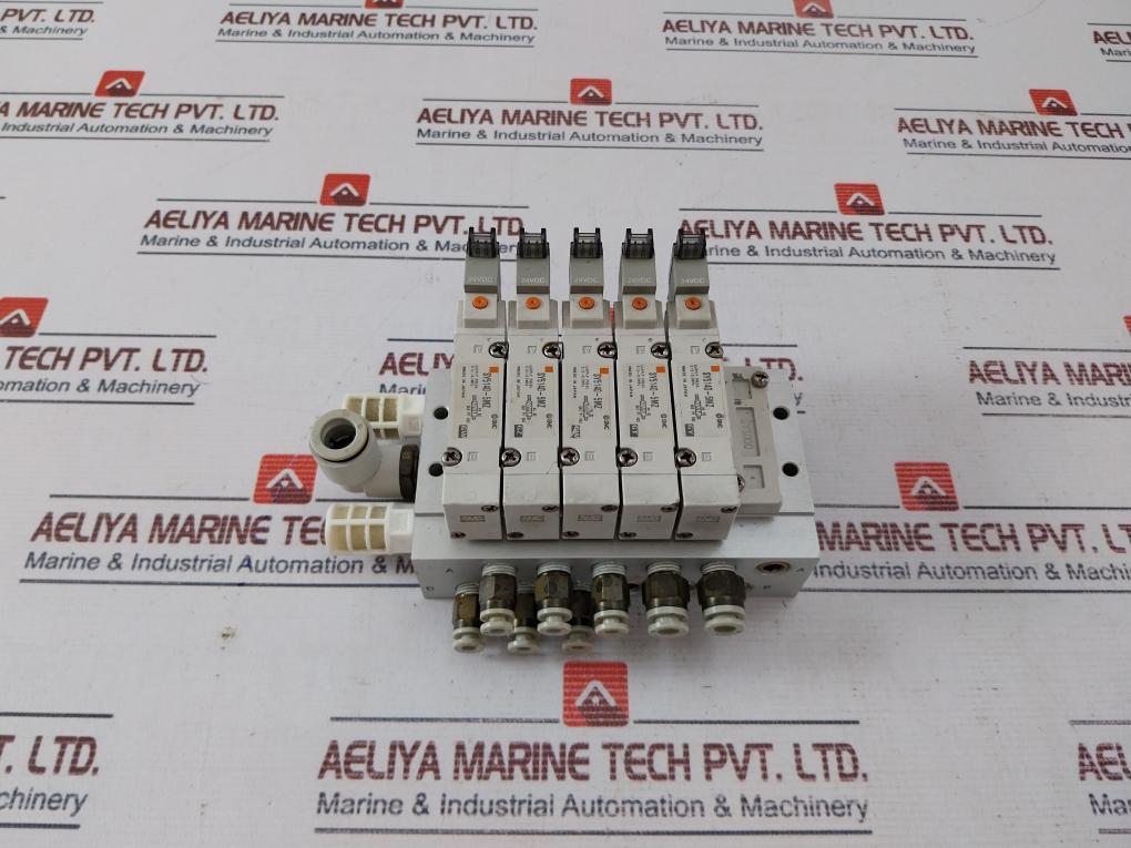 Smc Sy5000 Solenoid Valve 24Vdc Sy5140-5Mz Ss5Y5-bgg01 0.15~0.7Mpa