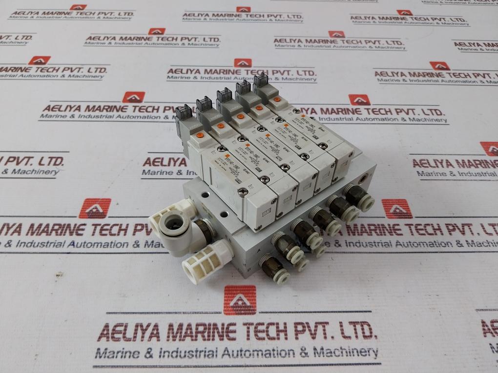 Smc Sy5000 Solenoid Valve 24Vdc Sy5140-5Mz Ss5Y5-bgg01 0.15~0.7Mpa