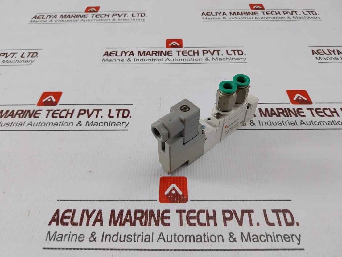 Smc Sy5120-5D-01 Solenoid Valve 24Vdc Hirschmann 0.7Mpa