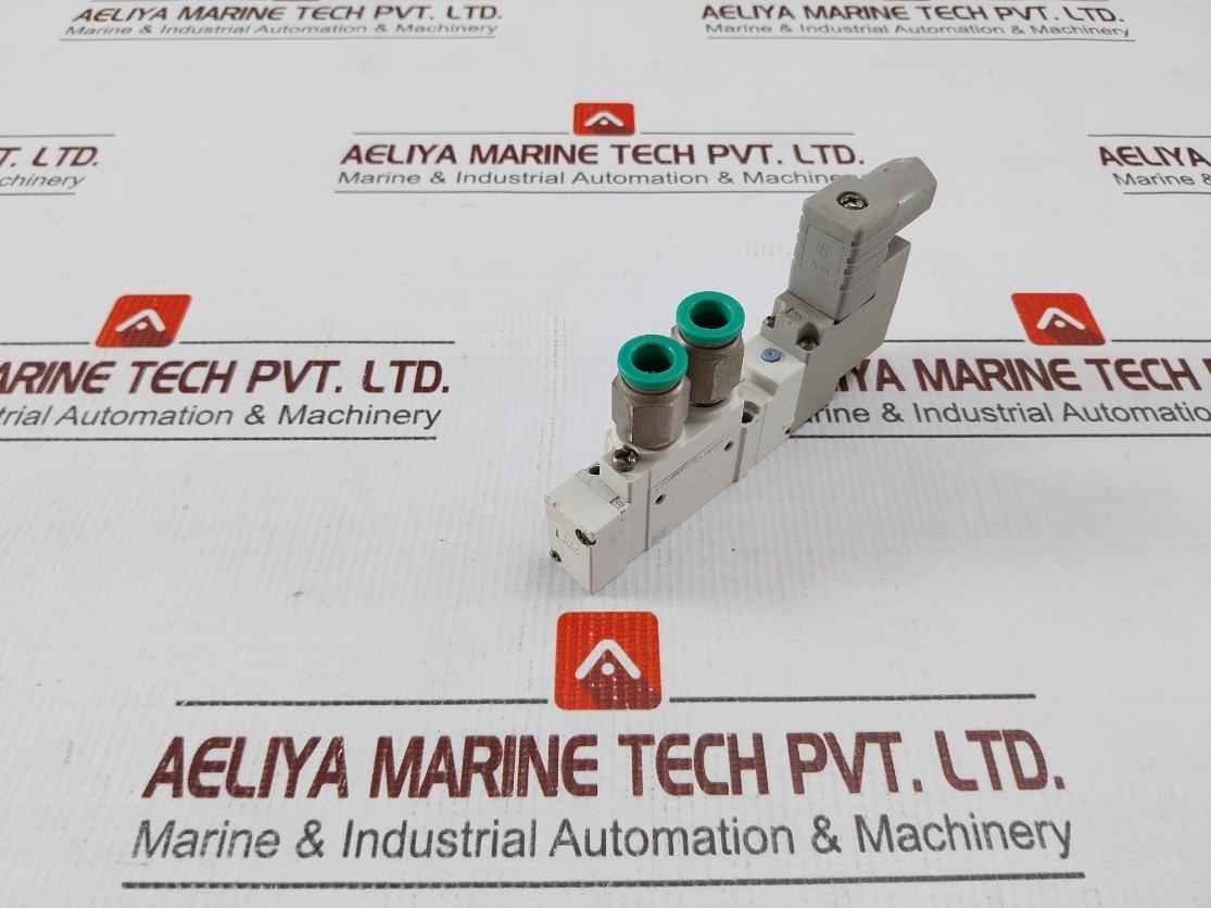 Smc Sy5120-5D-01 Solenoid Valve 24Vdc Hirschmann 0.7Mpa