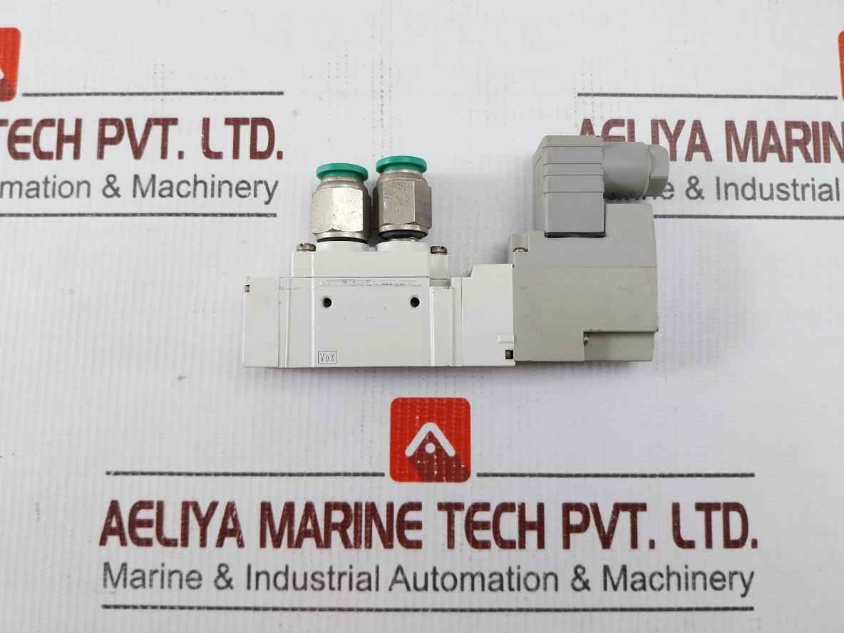 Smc Sy5120-5D-01 Solenoid Valve 24Vdc Hirschmann 0.7Mpa