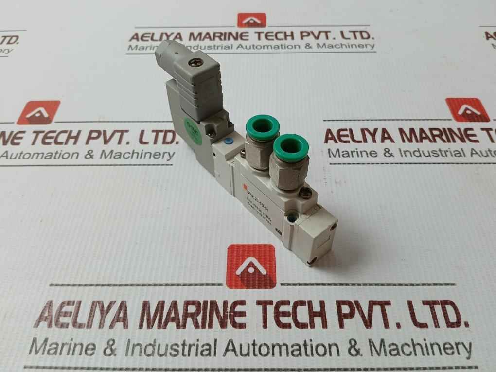 Smc Sy5120-5D-01 Solenoid Valve 24Vdc Max Pressure 0.7Mpa