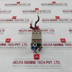 Smc Syj3233-5Mr Base Mount Double Solenoid Valve 24Vdc