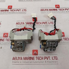 Smc Syj3233-5Mr Base Mount Double Solenoid Valve 24Vdc