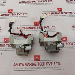Smc Syj3233-5Mr Base Mount Double Solenoid Valve 24Vdc