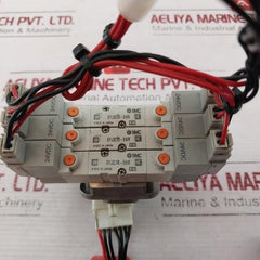 Smc Syj3233-5Mr Base Mount Double Solenoid Valve 24Vdc