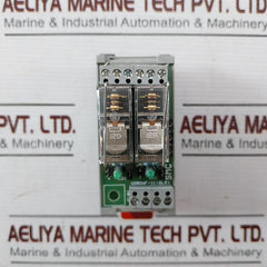 Smc Ud02Wf-1C (Blr) Relay Module G2R-1 24Vdc 120Vac 10A 250Vac 30Vdc