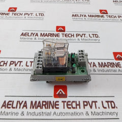 Smc Ud02Wf-1C (Blr) Relay Module G2R-1 24Vdc 120Vac 10A 250Vac 30Vdc