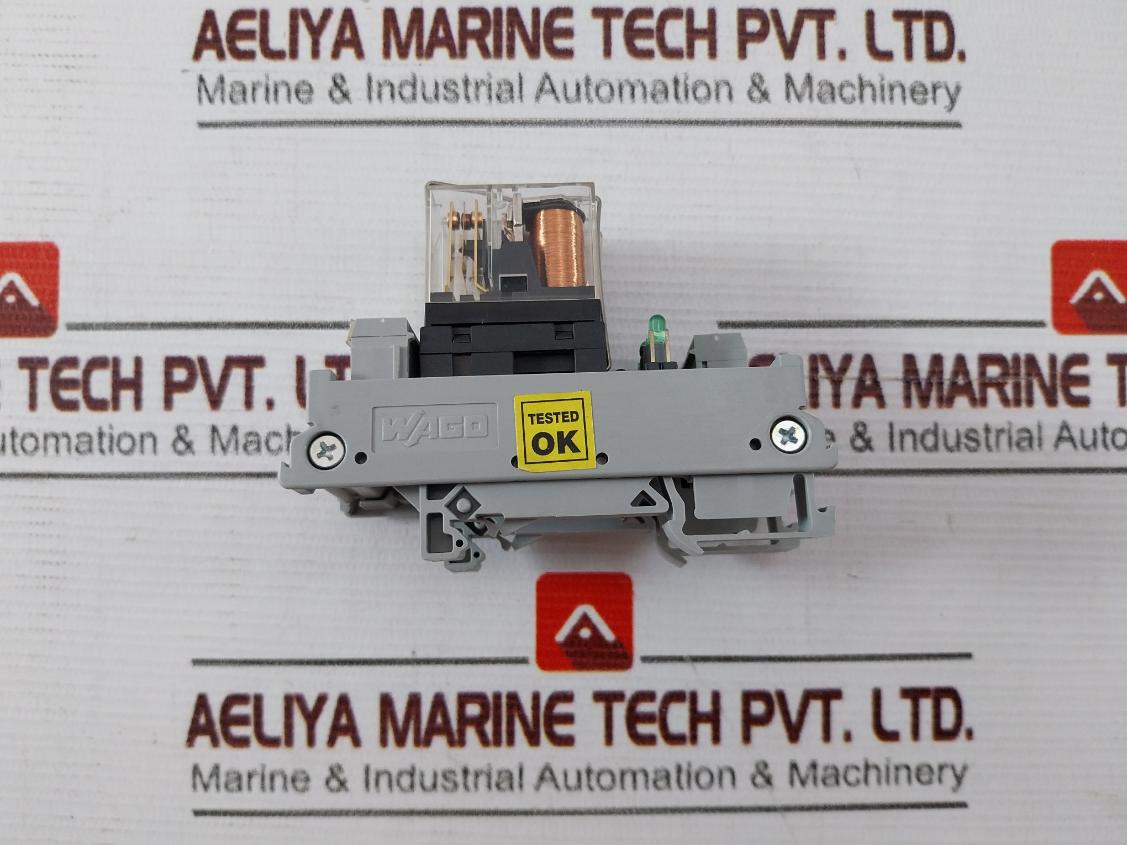 Smc Ud02Wf-1C (Blr) Relay Module G2R-1 24Vdc 120Vac 10A 250Vac 30Vdc