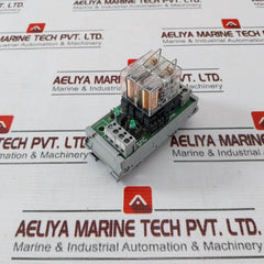 Smc Ud02Wf-1C (Blr) Relay Module G2R-1 24Vdc 120Vac 10A 250Vac 30Vdc