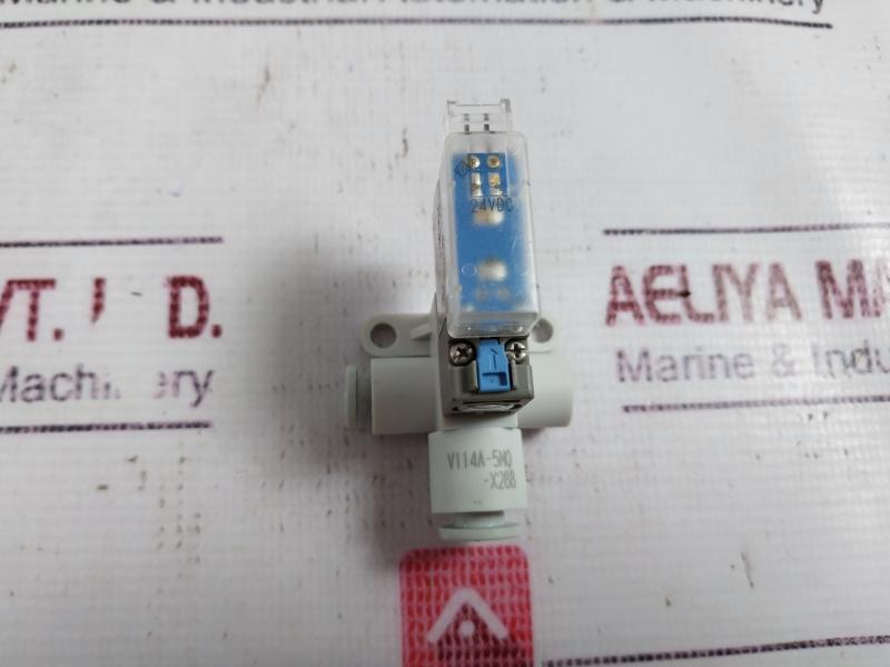 Smc V114a-5m0-x288 Solenoid Valve 24vdc