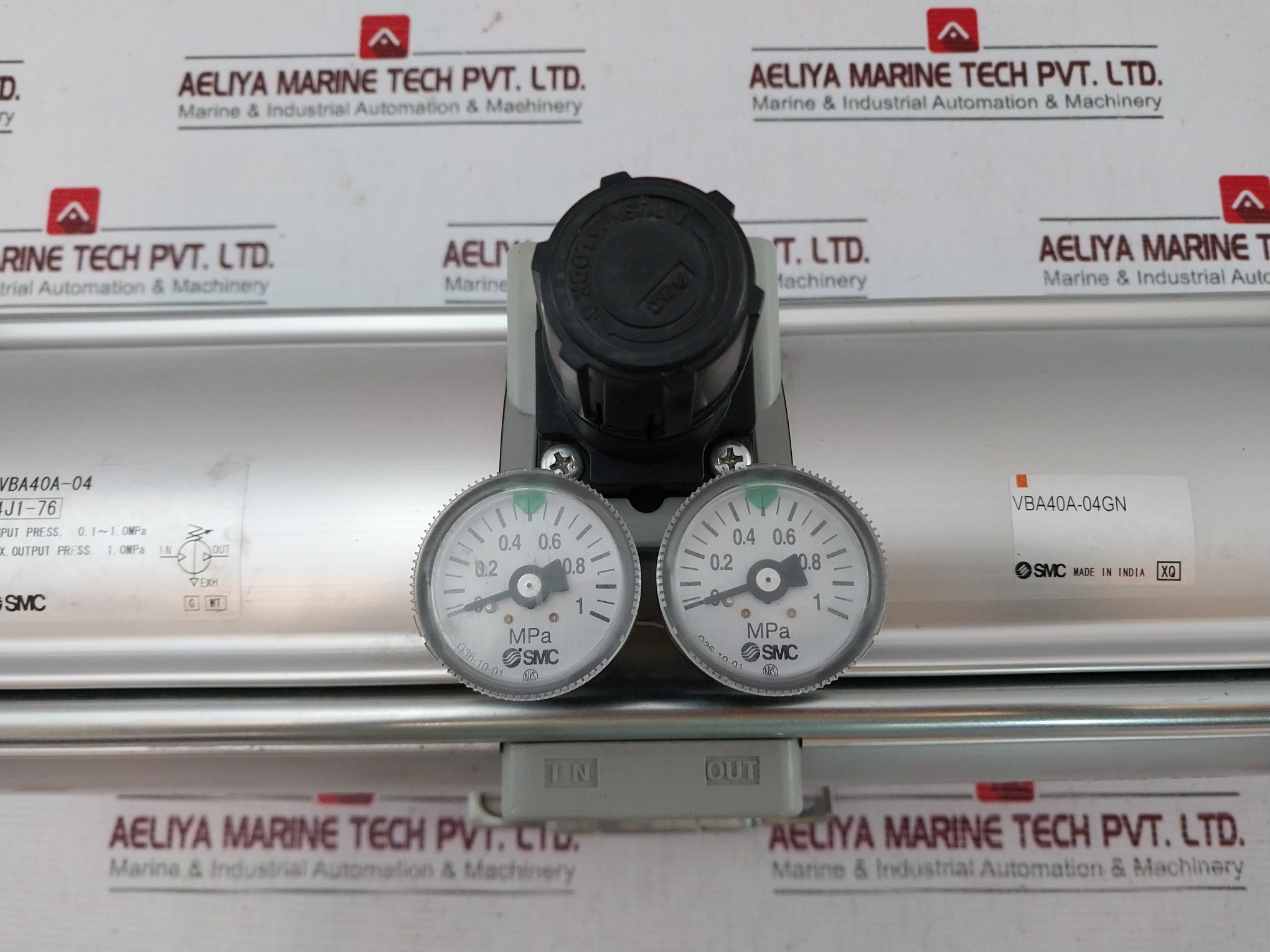 Smc Vba40A-04Gn Pneumatic Regulator