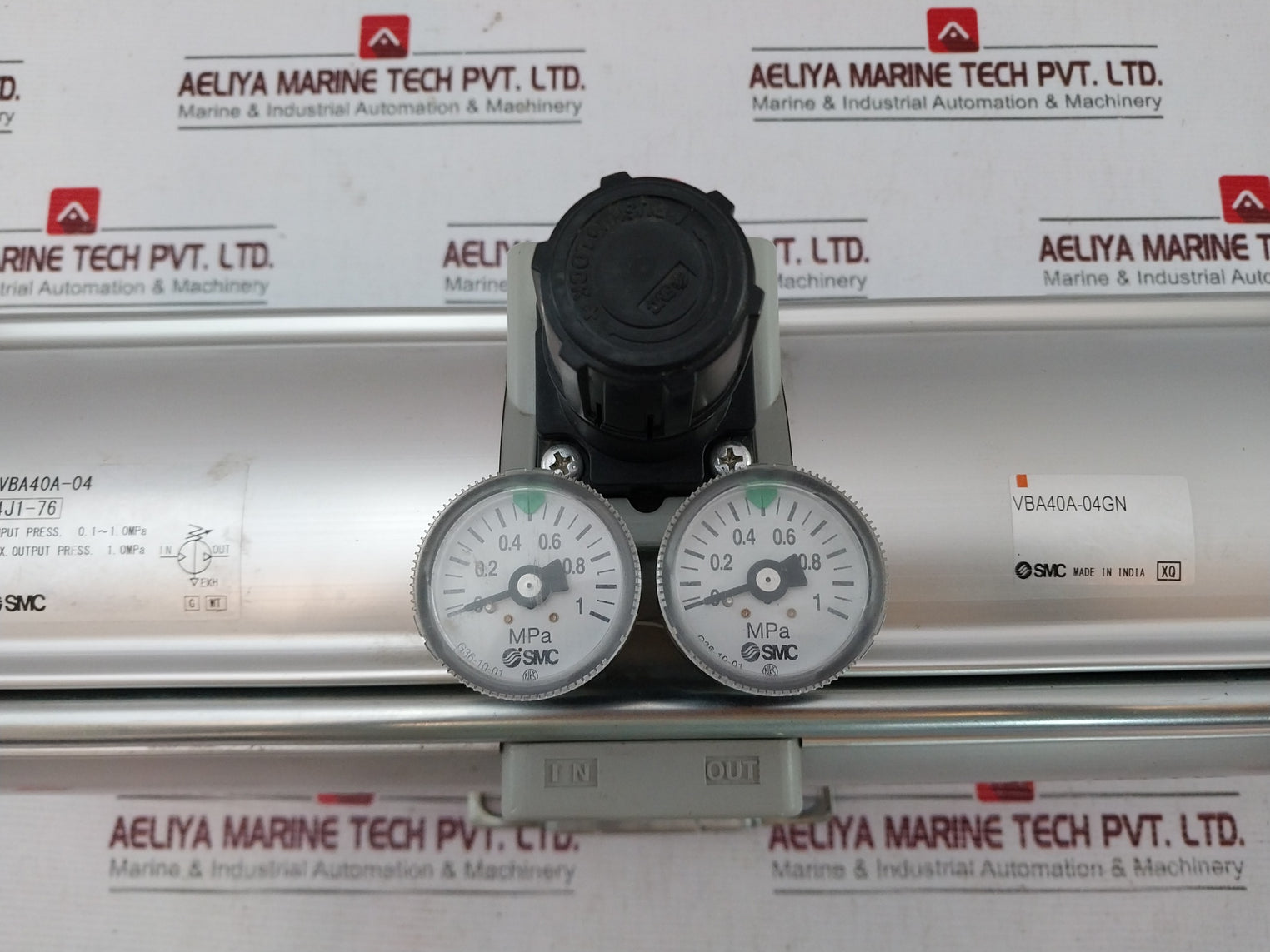 Smc Vba40A-04Gn Pneumatic Regulator