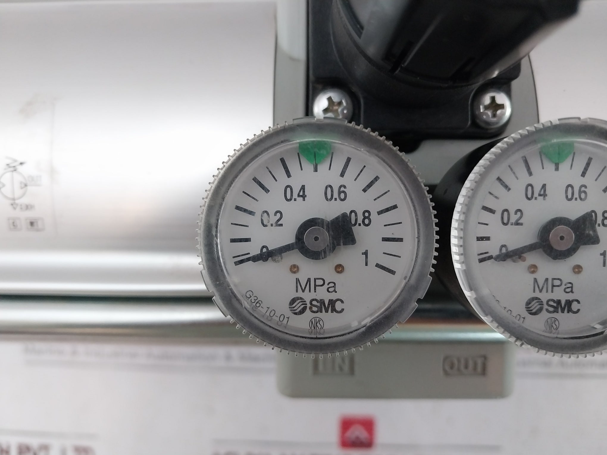 Smc Vba40A-04Gn Pneumatic Regulator