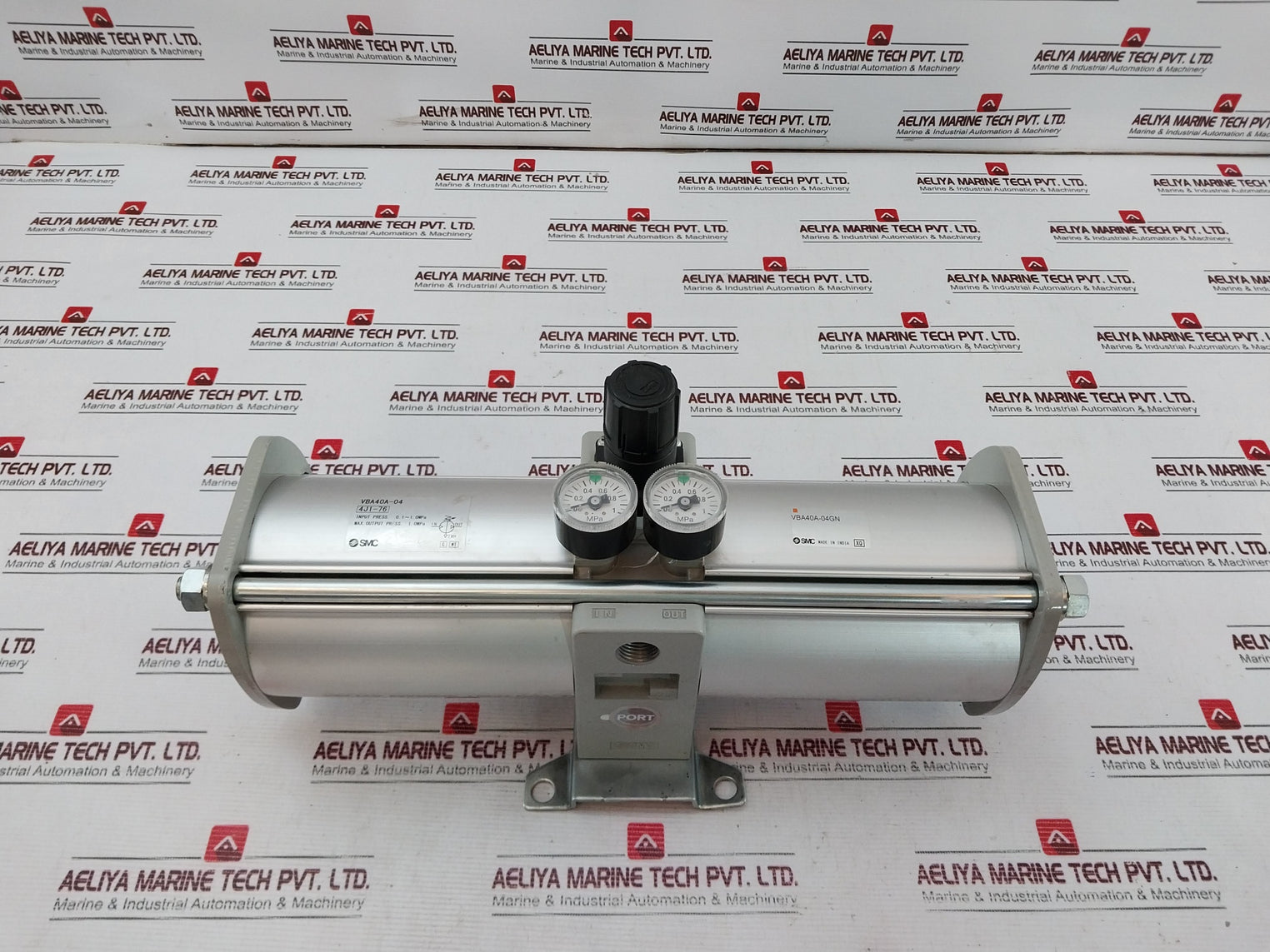 Smc Vba40A-04Gn Pneumatic Regulator