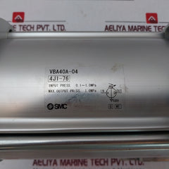 Smc Vba40A-04Gn Pneumatic Regulator