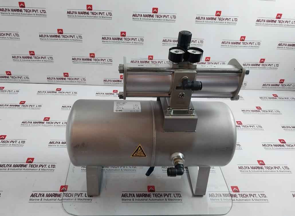 Smc Vbat10S1 Air Tank With Booster Regulator 2.0Mpa Sus316 Vba20A-03Gn 4J1-73