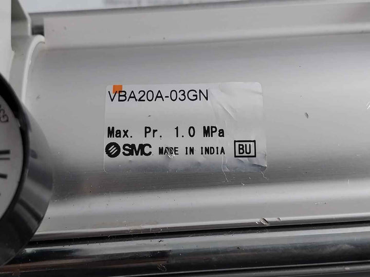 Smc Vbat10S1 Air Tank With Booster Regulator 2.0Mpa Sus316 Vba20A-03Gn 4J1-73