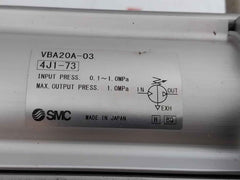 Smc Vbat10S1 Air Tank With Booster Regulator 2.0Mpa Sus316 Vba20A-03Gn 4J1-73