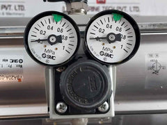 Smc Vbat10S1 Air Tank With Booster Regulator 2.0Mpa Sus316 Vba20A-03Gn 4J1-73