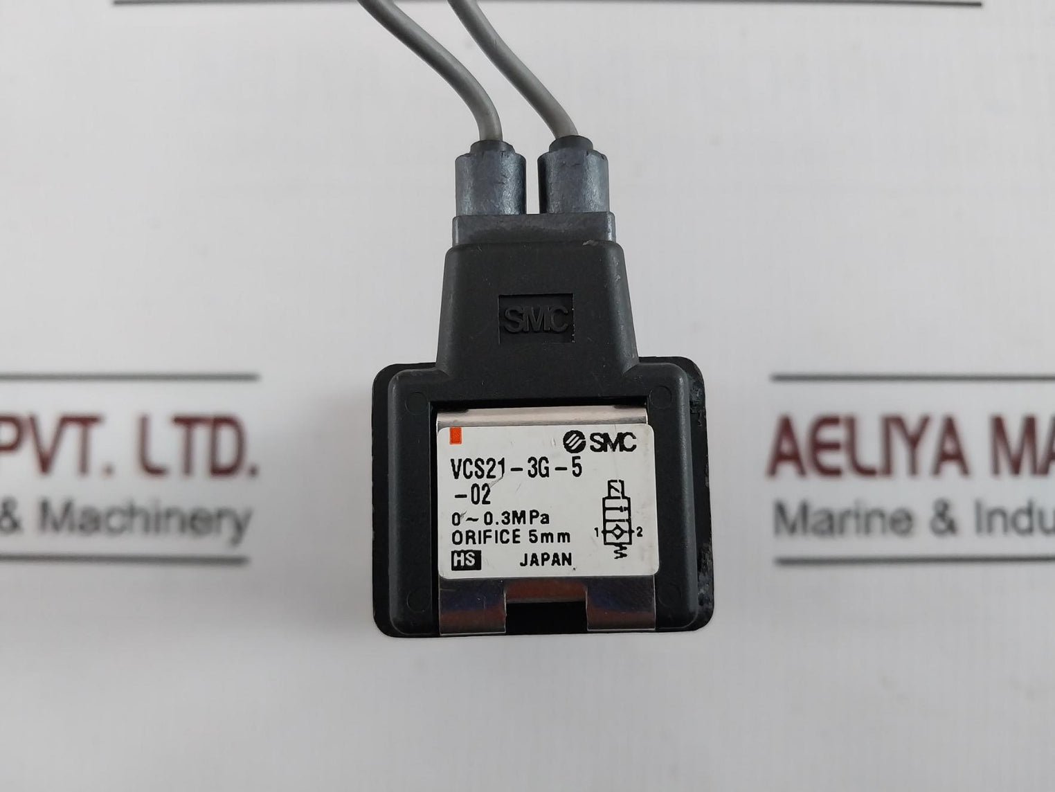 Smc Vcs21-3G-5-02 Solenoid Valve 0-0.3Mpa 5Mm 50/60Hz Ac110V