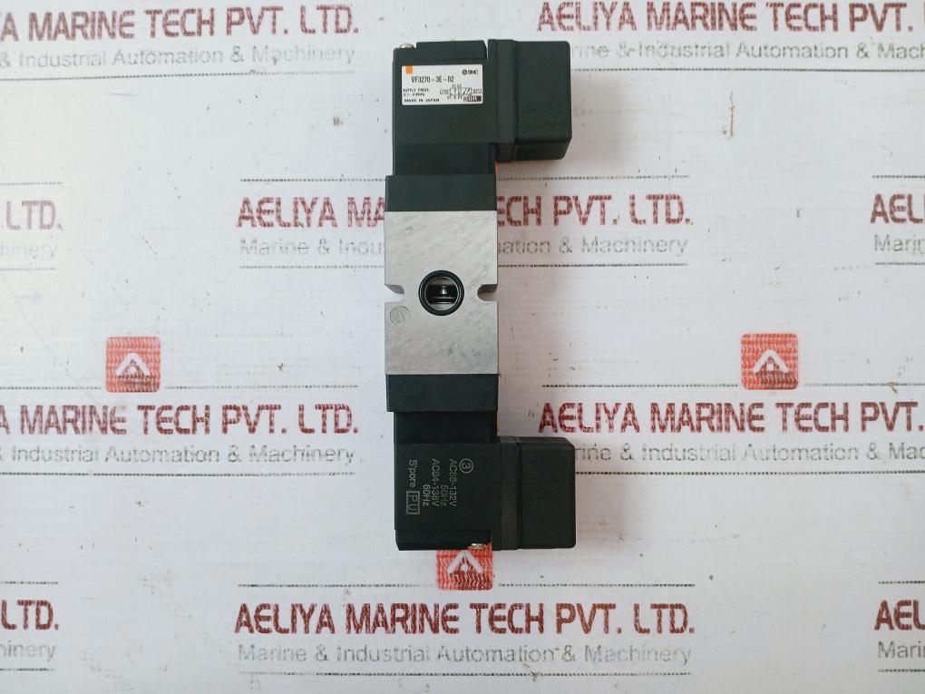 Smc Vf3270-3E-02 Solenoid Valve With Coil 127-006-001