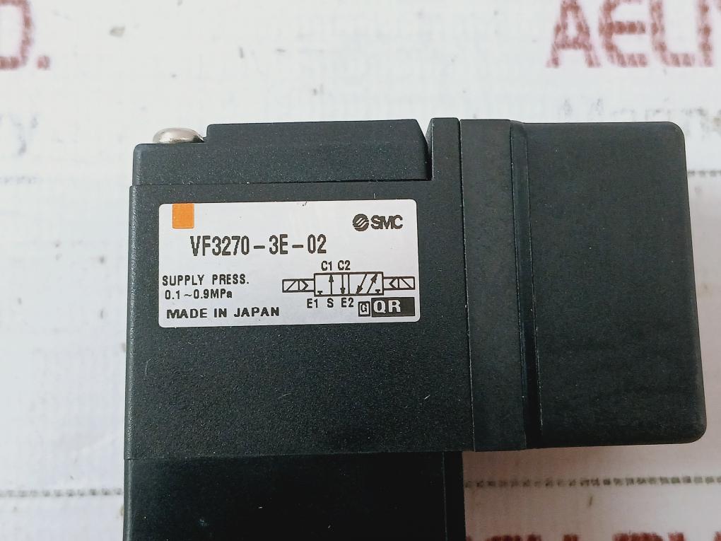 Smc Vf3270-3E-02 Solenoid Valve With Coil 127-006-001