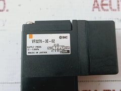 Smc Vf3270-3E-02 Solenoid Valve With Coil 127-006-001