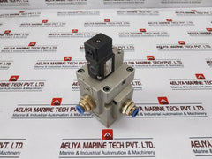 Smc Vg342-3E-06Na, 3 Port Solenoid Valve 110Vac 50/60Hz