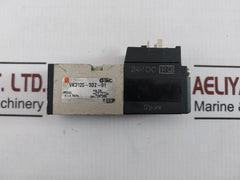 Smc Vk3120-5Dz-01 Solenoid Valve 24V Dc Rq Mm772 0-0.7Mpa