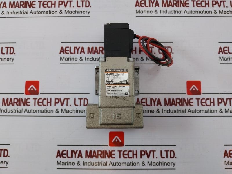 Smc Vna211A-15A-5G Process Valve 1.0Mpa Dc21-26V