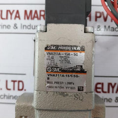 Smc Vna211A-15A-5G Process Valve 1.0Mpa Dc21-26V