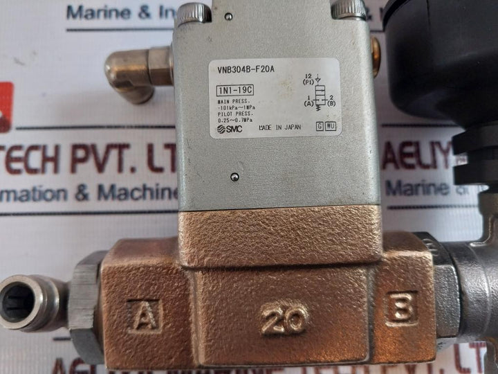 Smc Vnb304b-f20a Process Valve