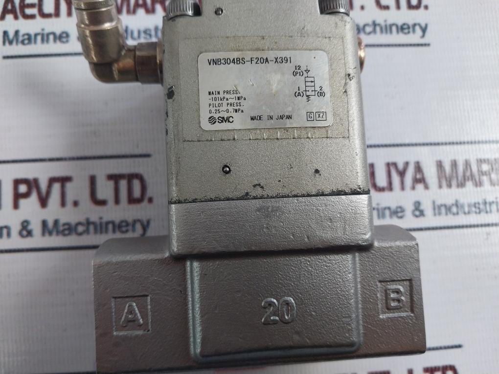 Smc Vnb304Bs-f20A-x391 Process Valve