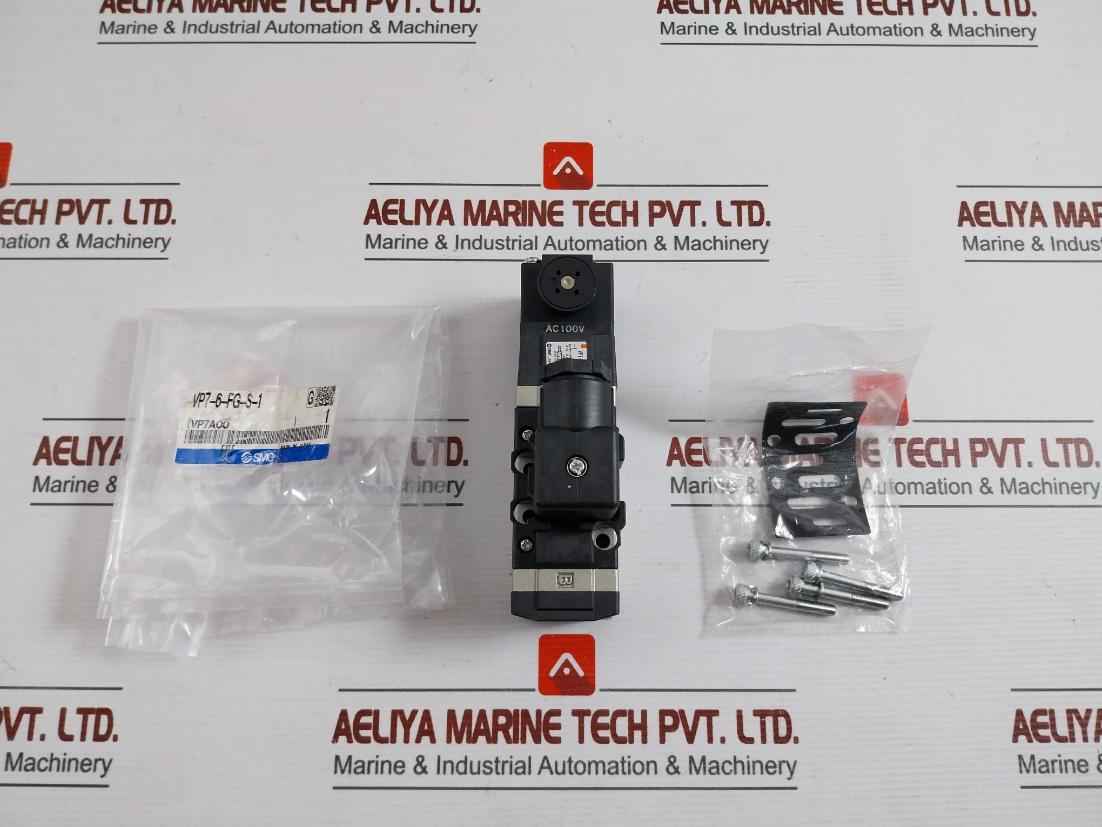 Smc Vp7-6-fg-s-1 Solenoid Valve 0.15-0.9Mpa