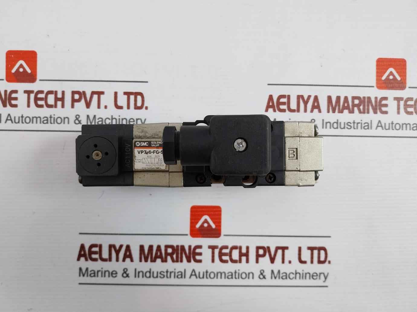 Smc Vp7-6-fg-s Solenoid Valve Ac110V