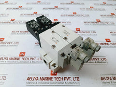 Smc Vp744-5Yz1-04F-m-x538 Solenoid Valve Limit Switch Ac15-3A/240Vac