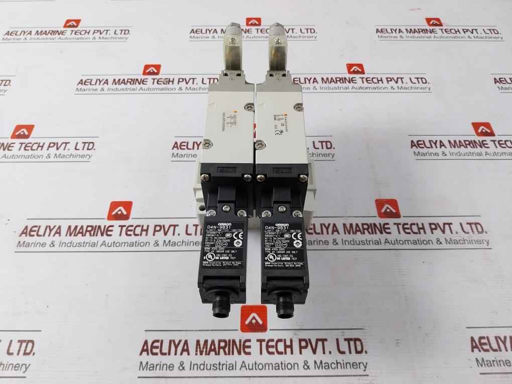 Smc Vp744R-5Dz1-04F-m-x538 3/2-way Solenoid Valve With Limit Switch 24Vdc 0.45W