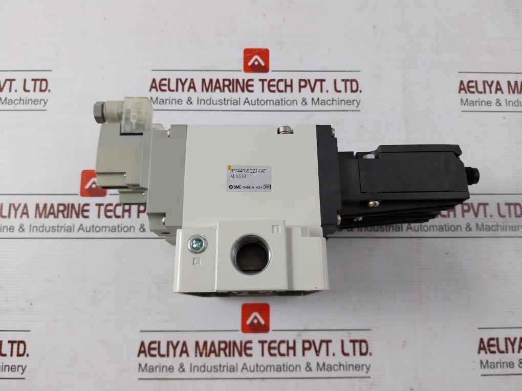 Smc Vp744R-5Dz1-04F-m-x538 3/2-way Solenoid Valve With Limit Switch 24Vdc 0.45W