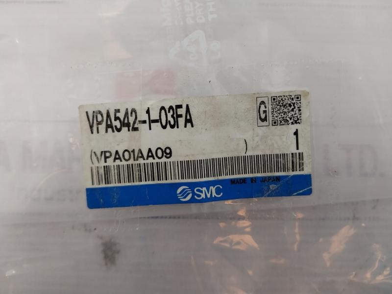 Smc Vpa542-1-03Fa Pneumatic Solenoid Valve Vpa01Aa09